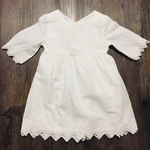 Girls 12-18 Month Embroidered-Eyelet Dress